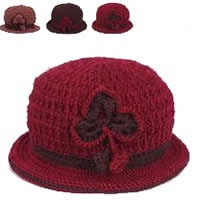 老年人针织毛线帽_www.qqtu8.net