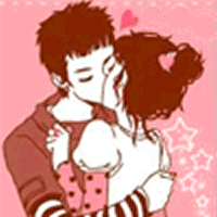 情侣闪动卡通头像_www.qqtu8.net